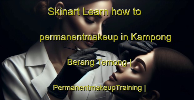 Skinart Learn how to permanentmakeup in Kampong Berang Temong | PermanentmakeupTraining | PermanentmakeupClasses | SkinartTraining-Malaysia